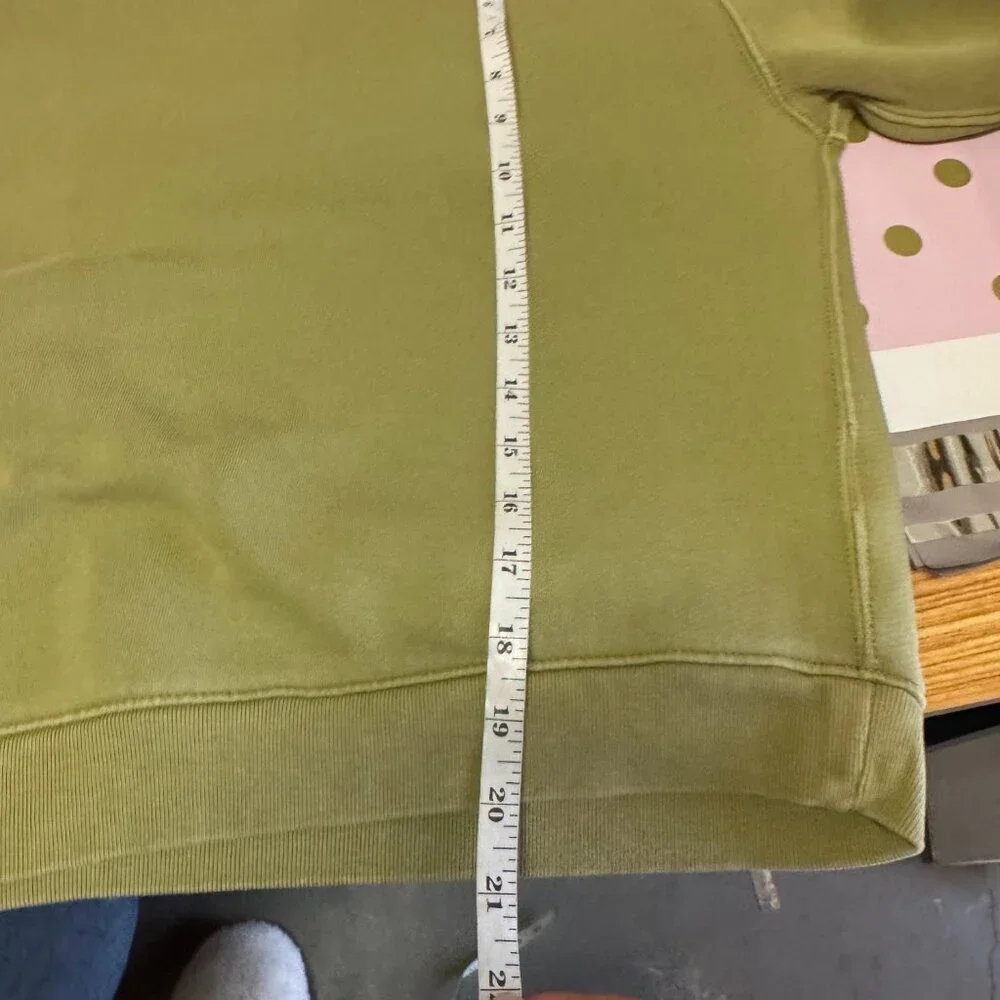 J.Crew Heritage Fleece Cropped Sweatshirt Size S